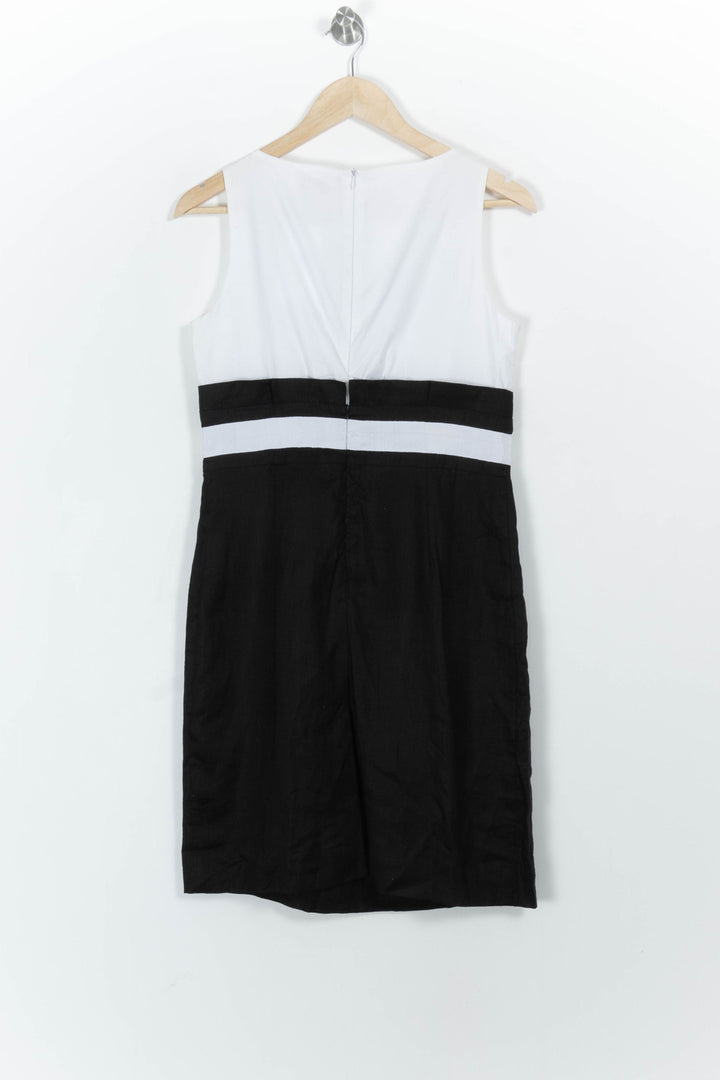 Robe Sans Manches Noir et Blanc - Taille L/40 de la marque Derhy | PARAD75388 - Vendu par Paradigme - Image 4