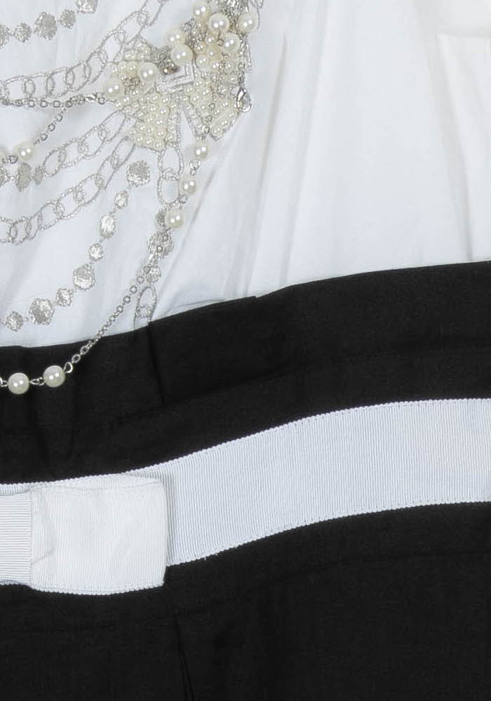 Robe Sans Manches Noir et Blanc - Taille L/40 de la marque Derhy | PARAD75388 - Vendu par Paradigme - Image 3