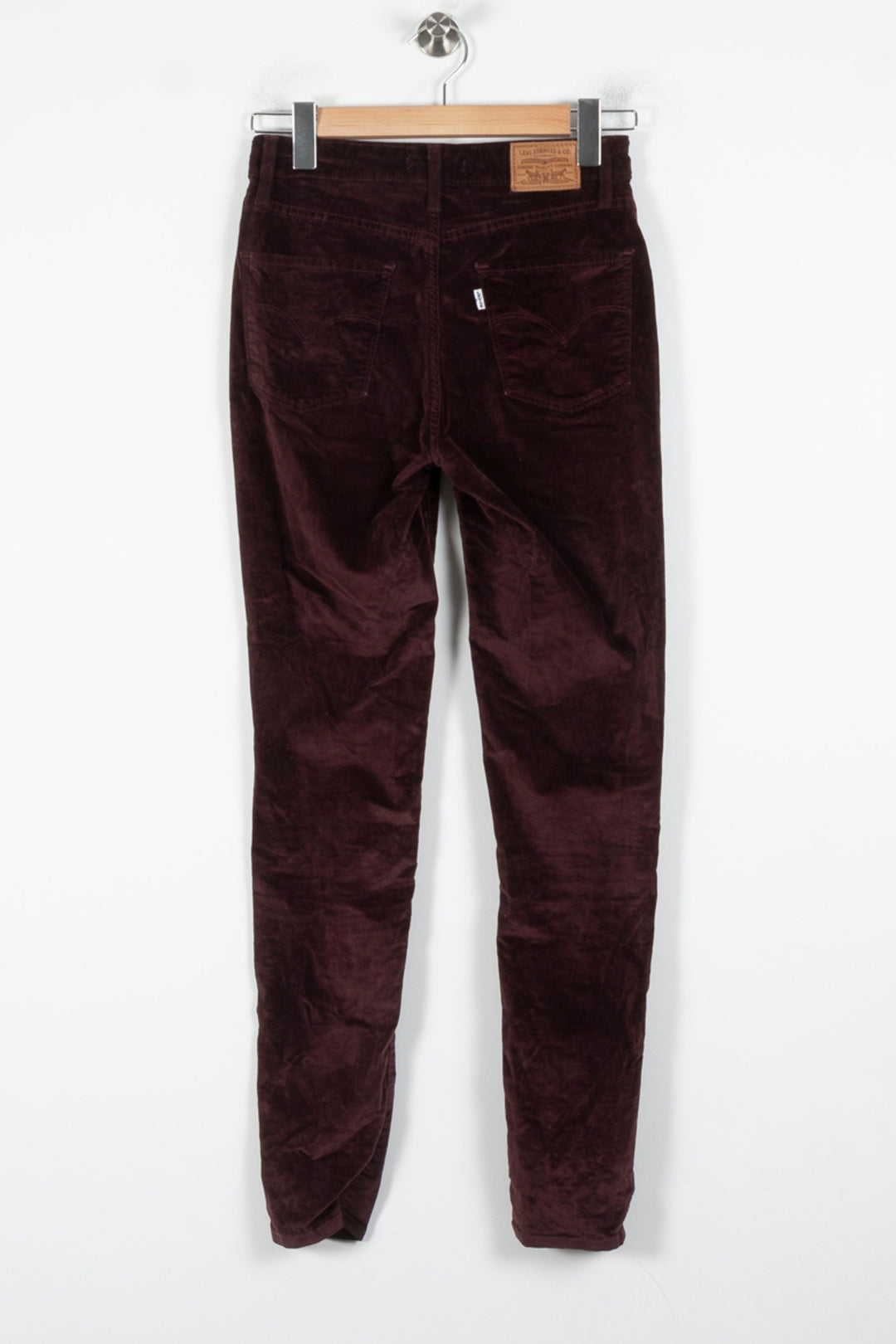 Jean Skinny Bordeaux - Taille S/36 de la marque Levi's | PARAD75390 - Vendu par Paradigme - Image 4