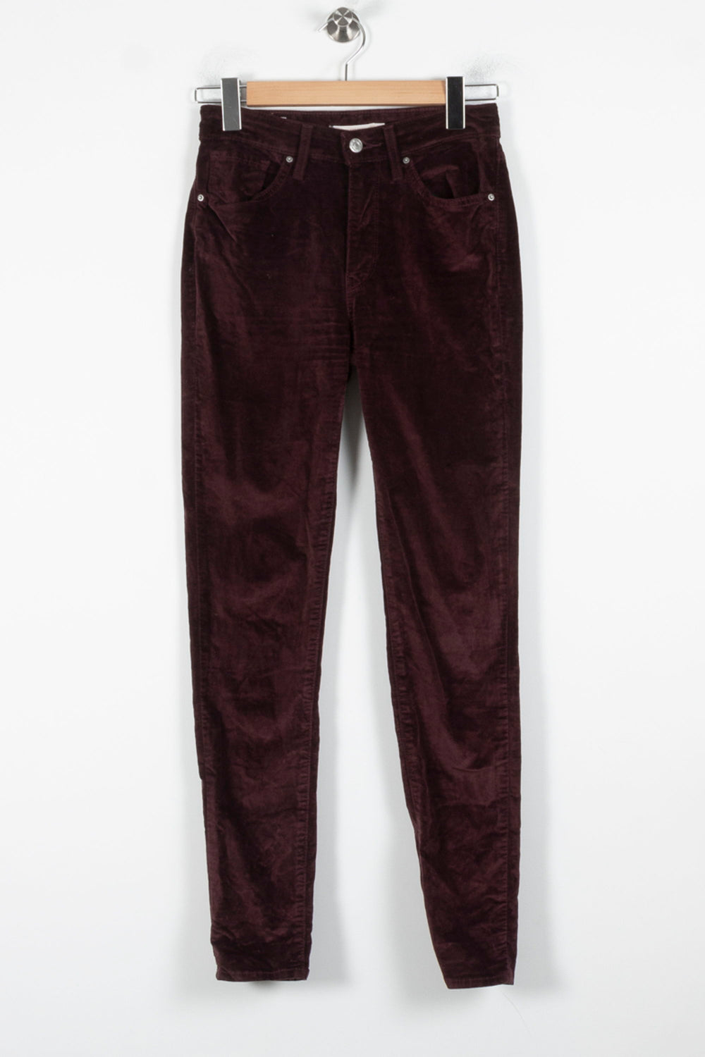 Jean Skinny Bordeaux - Taille S/36 de la marque Levi's | PARAD75390 - Vendu par Paradigme - Image 2