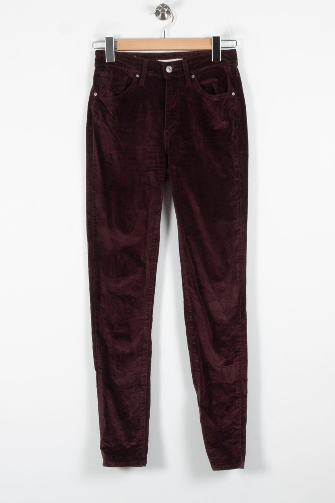Jean Skinny Bordeaux - Taille S/36 de la marque Levi's | PARAD75390 - Vendu par Paradigme - Image 2