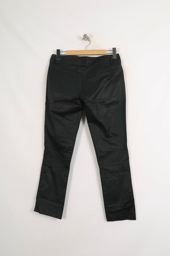Pantalon Cuir Noir - Taille S/36 de la marque IKKS | PARAD75391 - Vendu par Paradigme - Image 4