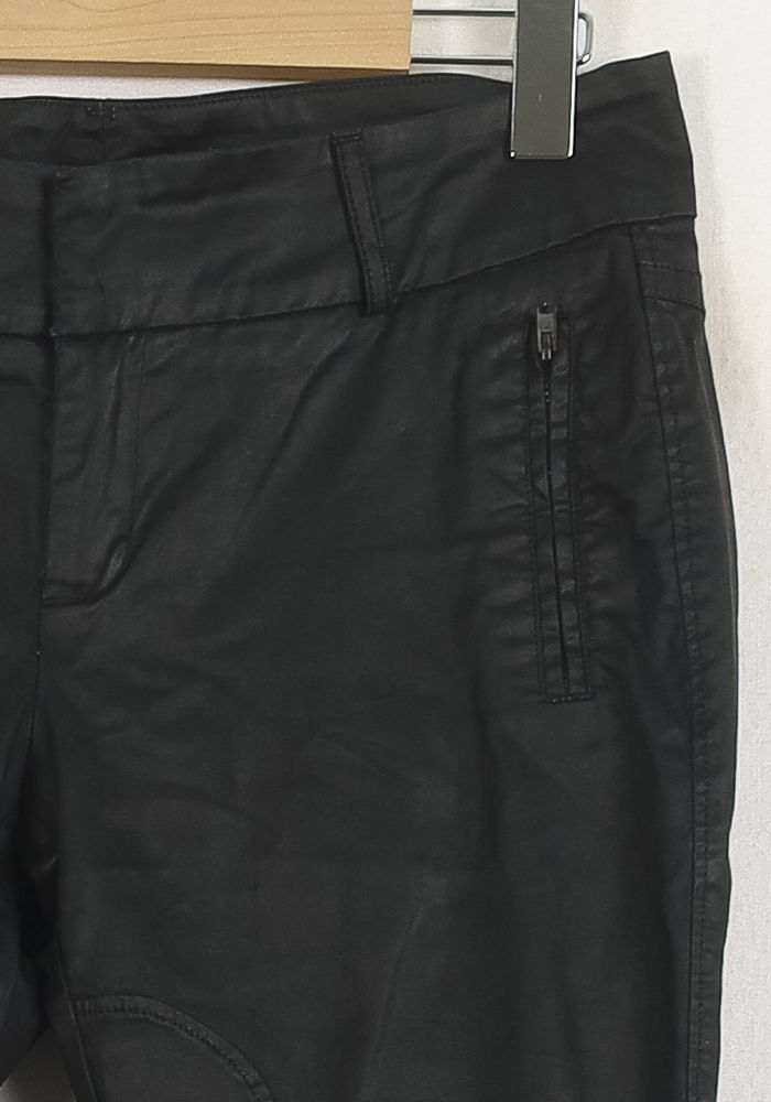 Pantalon Cuir Noir - Taille S/36 de la marque IKKS | PARAD75391 - Vendu par Paradigme - Image 3