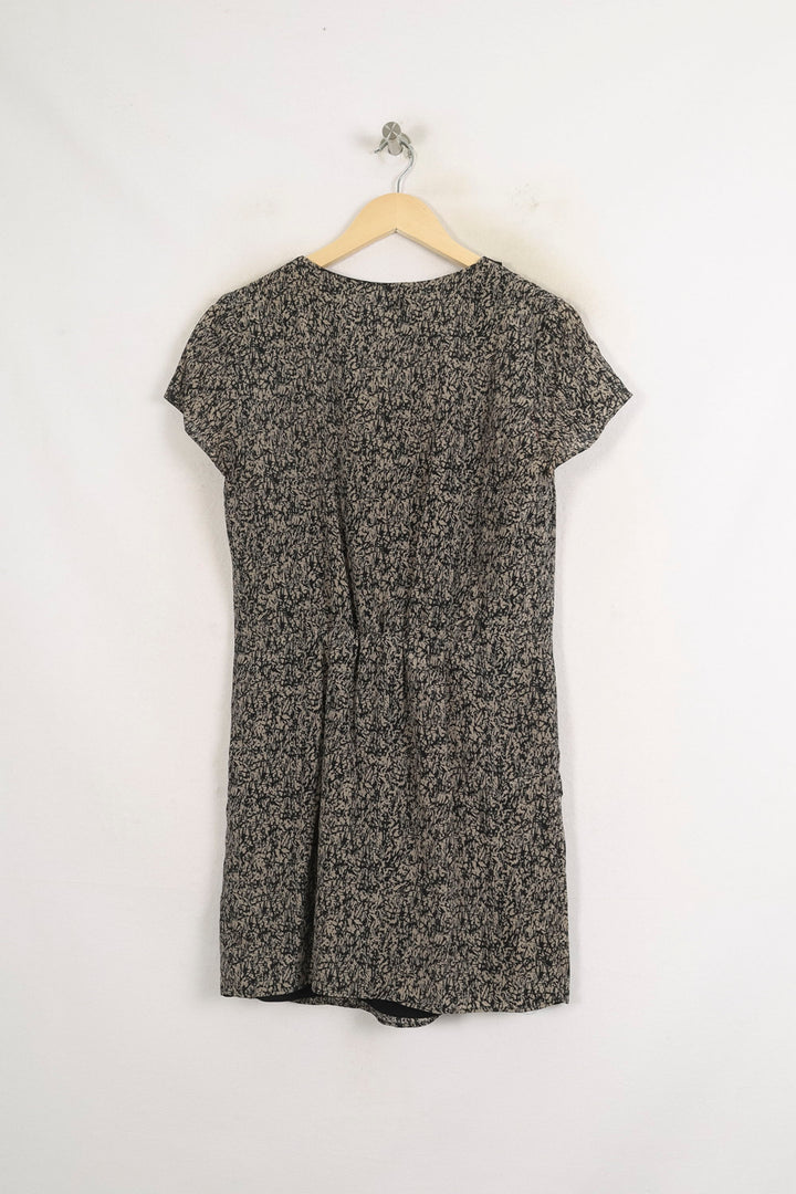Robe Midi Noire et Blanche - Taille M/38 de la marque IKKS | PARAD75392 - Vendu par Paradigme - Image 4