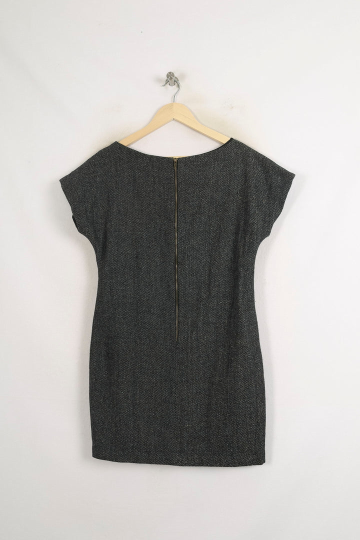 Robe Droite Noire - Taille M/38 de la marque Derhy | PARAD75393 - Vendu par Paradigme - Image 4