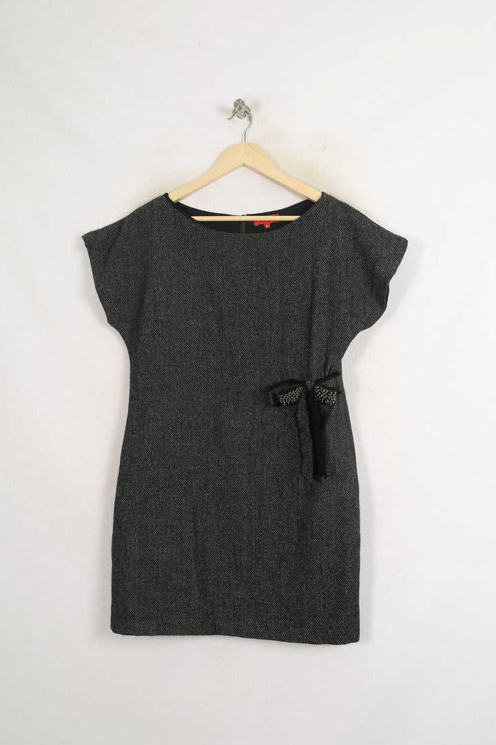 Robe Droite Noire - Taille M/38 de la marque Derhy | PARAD75393 - Vendu par Paradigme - Image 2