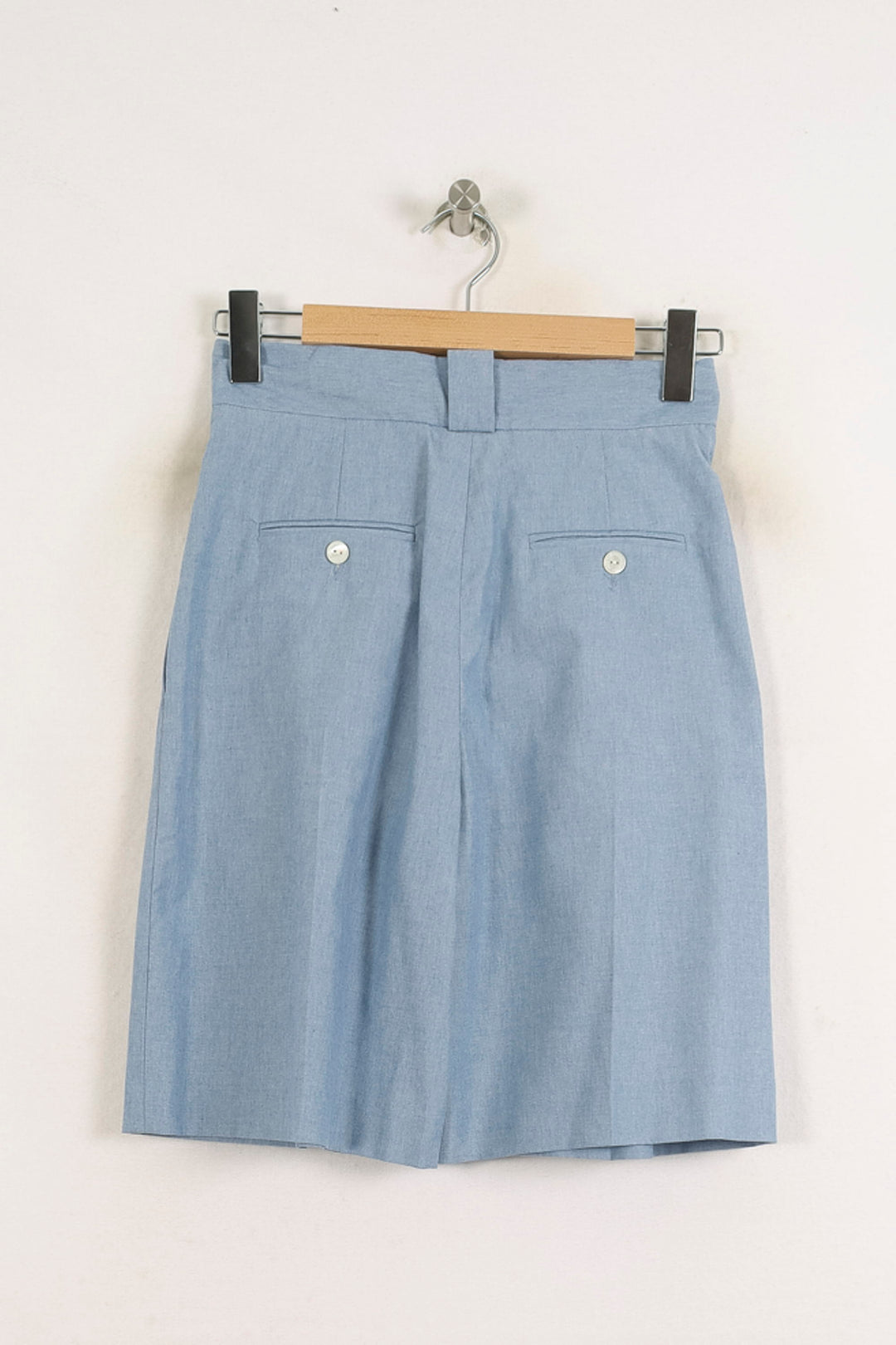 Bermuda Bleu - Taille S/36 de la marque Ines de la Fressange Paris | PARAD75500 - Vendu par Paradigme - Image 4