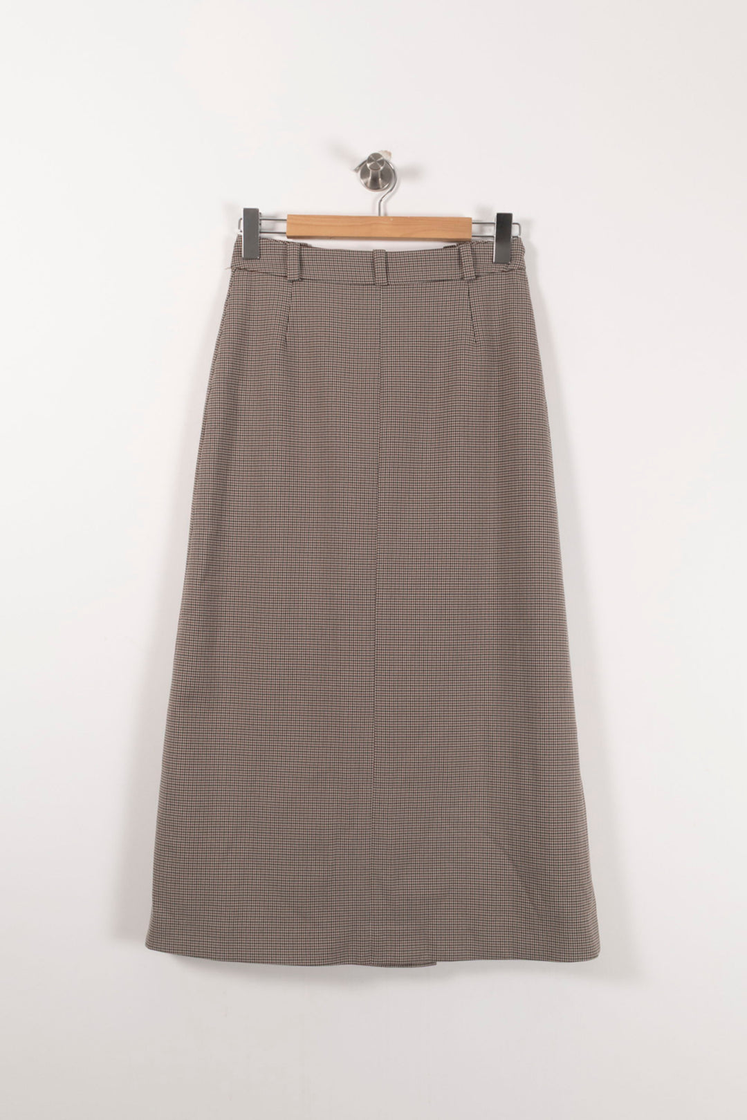 Jupe Longue Marron - Taille S/36 de la marque Ines de la Fressange Paris | PARAD75507 - Vendu par Paradigme - Image 4