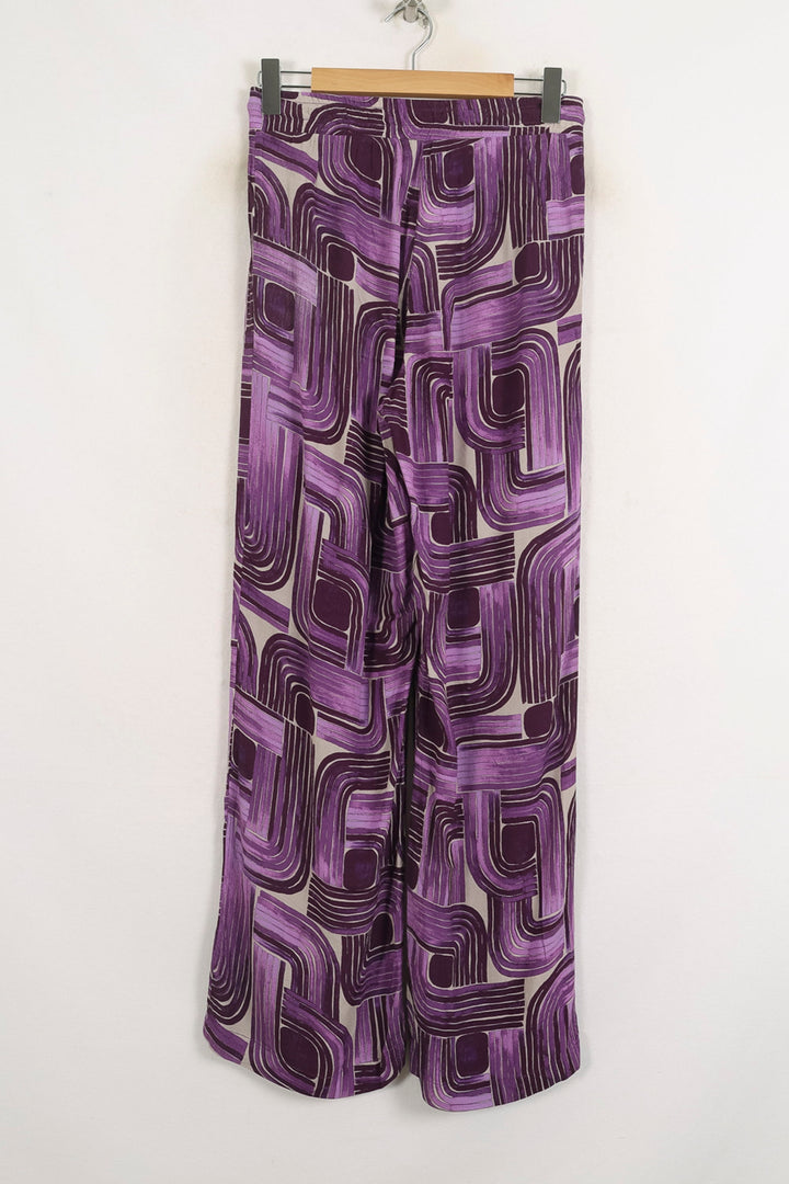 Pantalon Violet et Noir - Taille XL/42 de la marque La Fée Maraboutée | PARAD75508 - Vendu par Paradigme - Image 4
