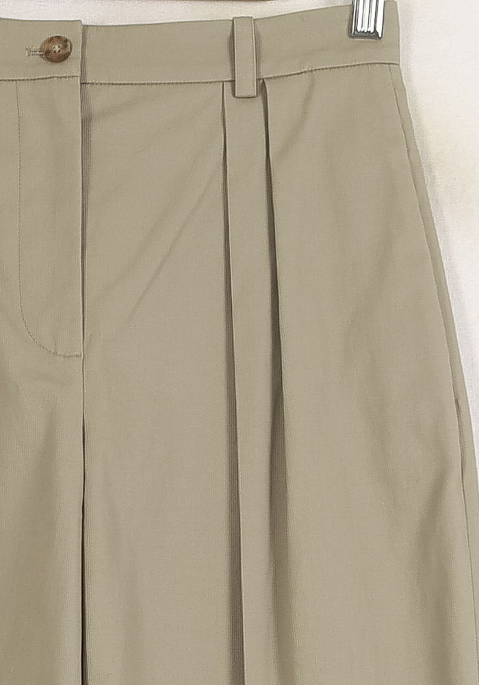 Pantalon Taille Haute Beige - Taille M/38 de la marque Ines de la Fressange Paris | PARAD75510 - Vendu par Paradigme - Image 3