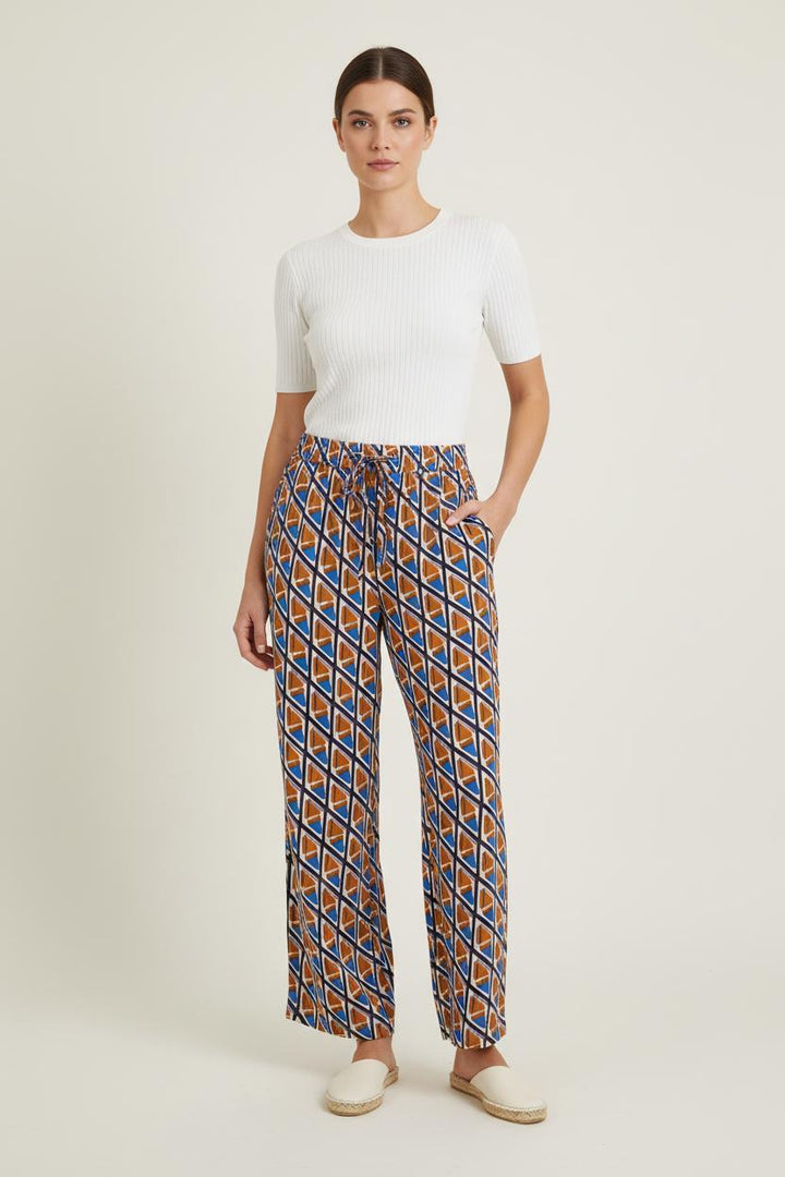 Pantalon Large Multicolore - Taille XL/42 de la marque La Fée Maraboutée | PARAD75511 - Vendu par Paradigme - Image 1