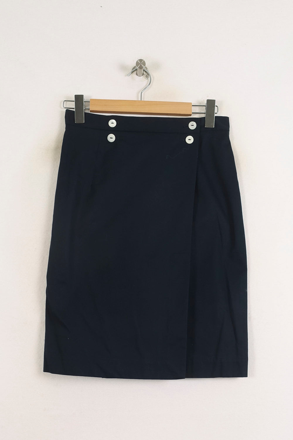 Jupe Midi Bleue - Taille M/38 de la marque Ines de la Fressange Paris | PARAD75516 - Vendu par Paradigme - Image 2