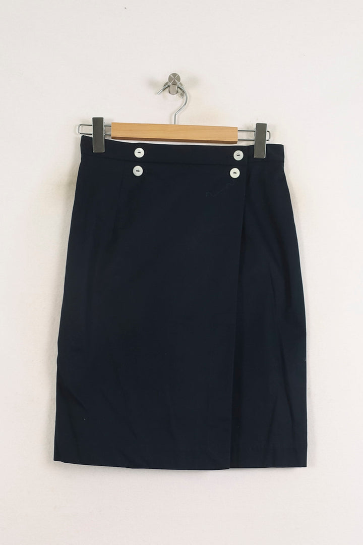 Jupe Midi Bleue - Taille M/38 de la marque Ines de la Fressange Paris | PARAD75516 - Vendu par Paradigme - Image 2