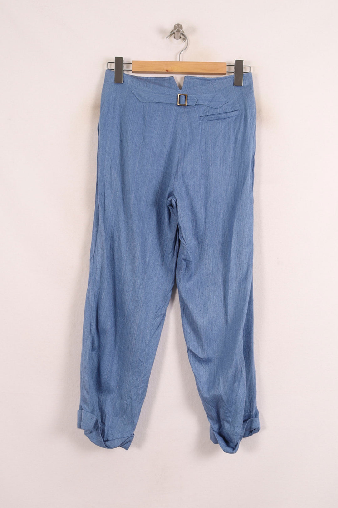 Pantalon Ville Bleu - Taille S/36 de la marque Ines de la Fressange Paris | PARAD75525 - Vendu par Paradigme - Image 4