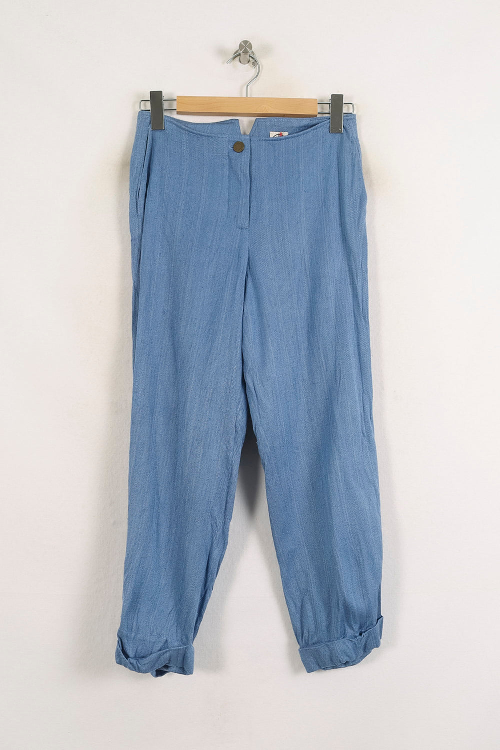 Pantalon Ville Bleu - Taille S/36 de la marque Ines de la Fressange Paris | PARAD75525 - Vendu par Paradigme - Image 2