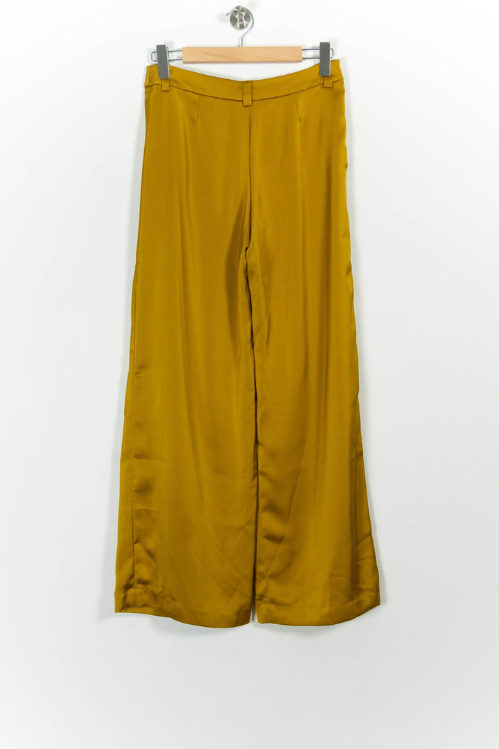 Pantalon Large Jaune - Taille S/36 de la marque Ines de la Fressange Paris | PARAD75530 - Vendu par Paradigme - Image 4