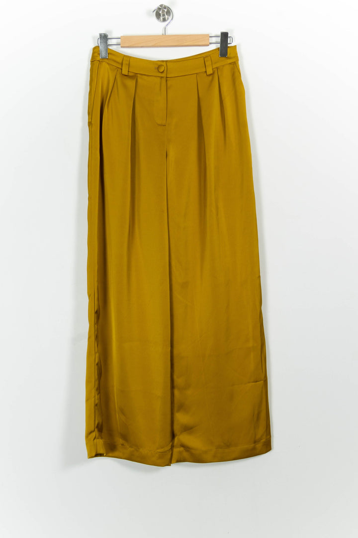 Pantalon Large Jaune - Taille S/36 de la marque Ines de la Fressange Paris | PARAD75530 - Vendu par Paradigme - Image 2