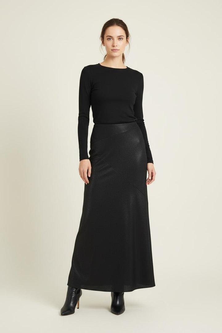 Jupe Longue Noire - Taille S/36 de la marque Ines de la Fressange Paris | PARAD75531 - Vendu par Paradigme - Image 1