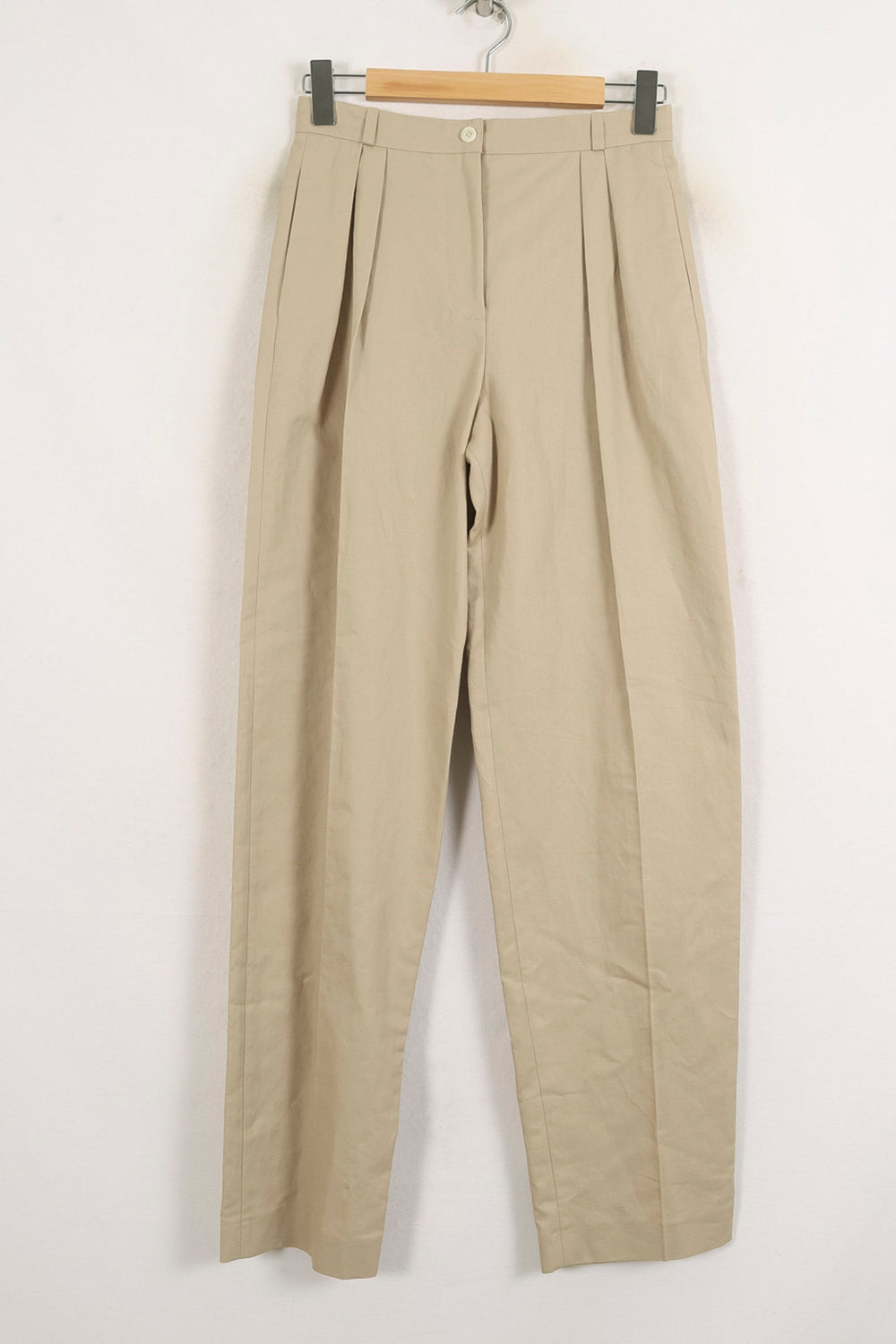 Pantalon Tailleur Beige - Taille S/36 de la marque Ines de la Fressange Paris | PARAD75532 - Vendu par Paradigme - Image 2