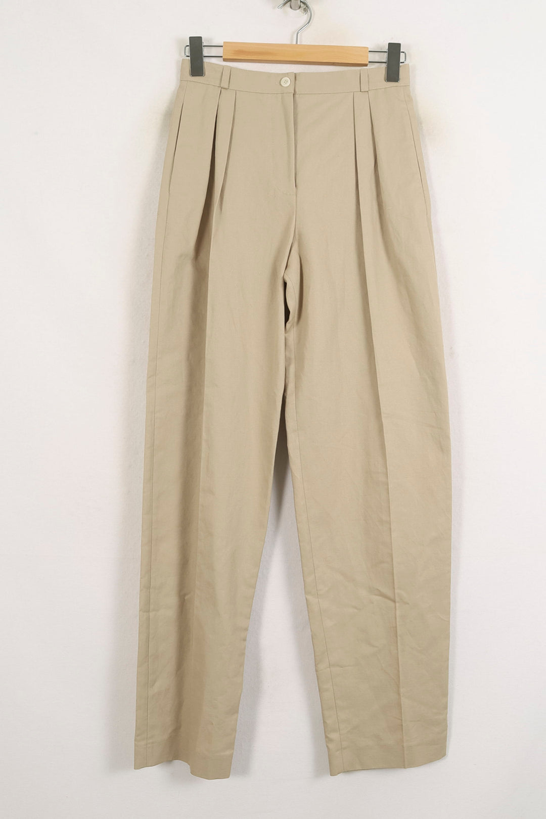 Pantalon Tailleur Beige - Taille S/36 de la marque Ines de la Fressange Paris | PARAD75532 - Vendu par Paradigme - Image 2