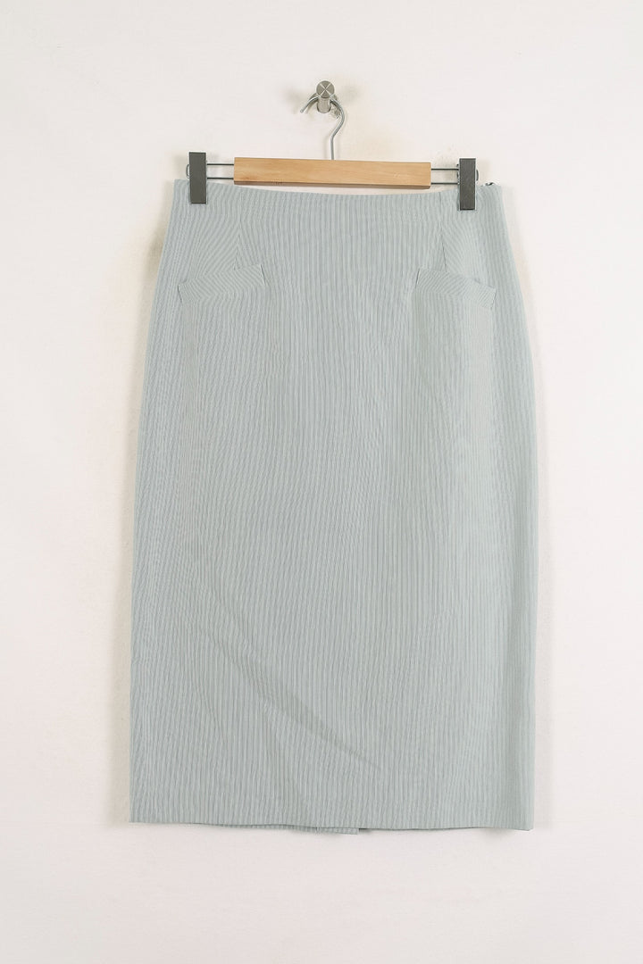 Jupe Longue Bleu et Blanc - Taille XL/42