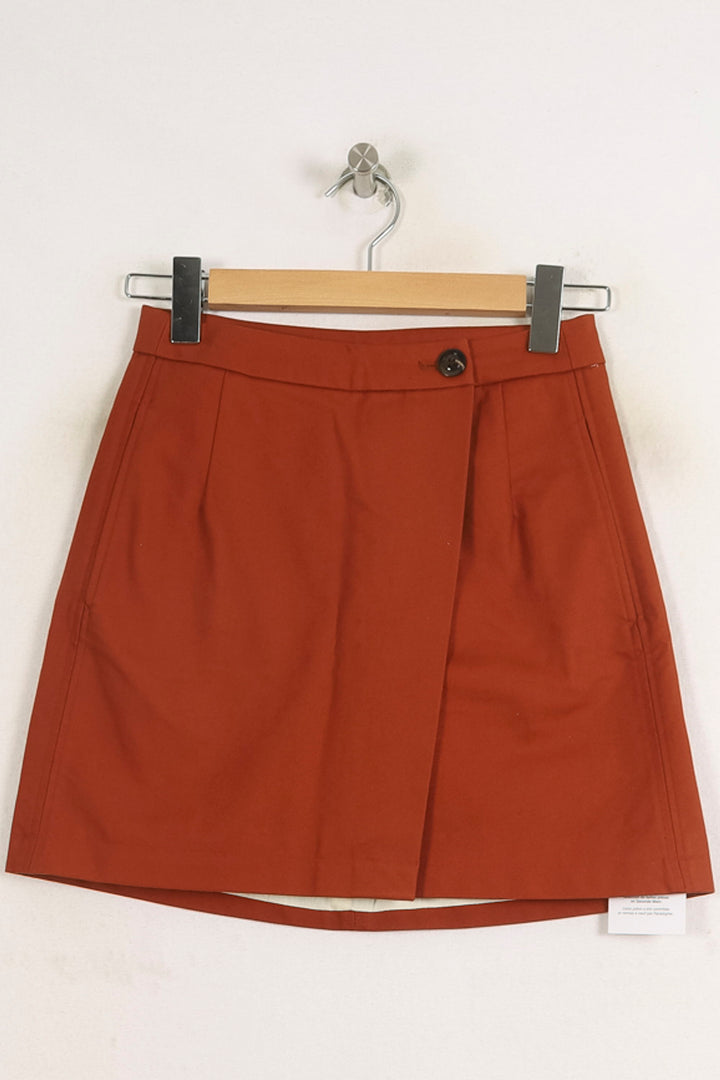 Jupe Trapèze Orange - Taille XS/34 de la marque Soeur | PARAD75535 - Vendu par Paradigme - Image 2