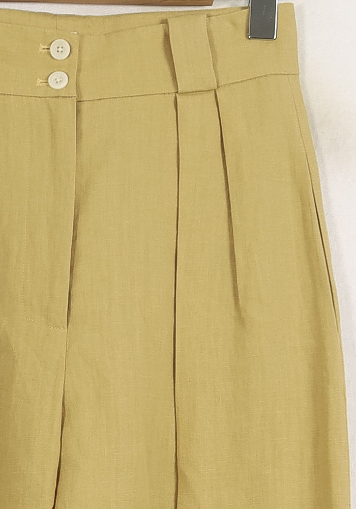 Pantalon Large Beige - Taille S/36 de la marque Ines de la Fressange Paris | PARAD75538 - Vendu par Paradigme - Image 3