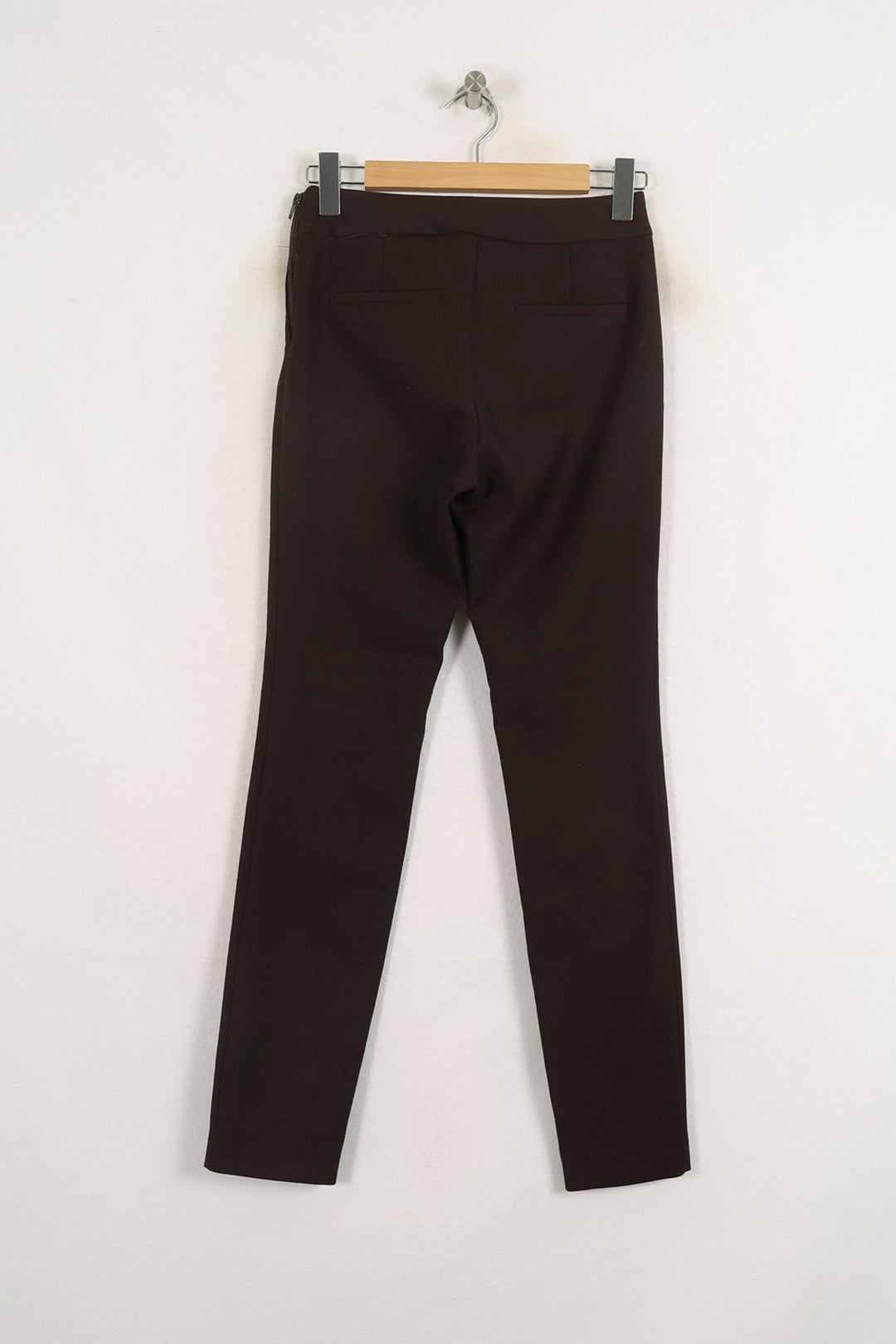 Pantalon Cigarette Bordeaux - Taille S/36 de la marque Caroll | PARAD75541 - Vendu par Paradigme - Image 4