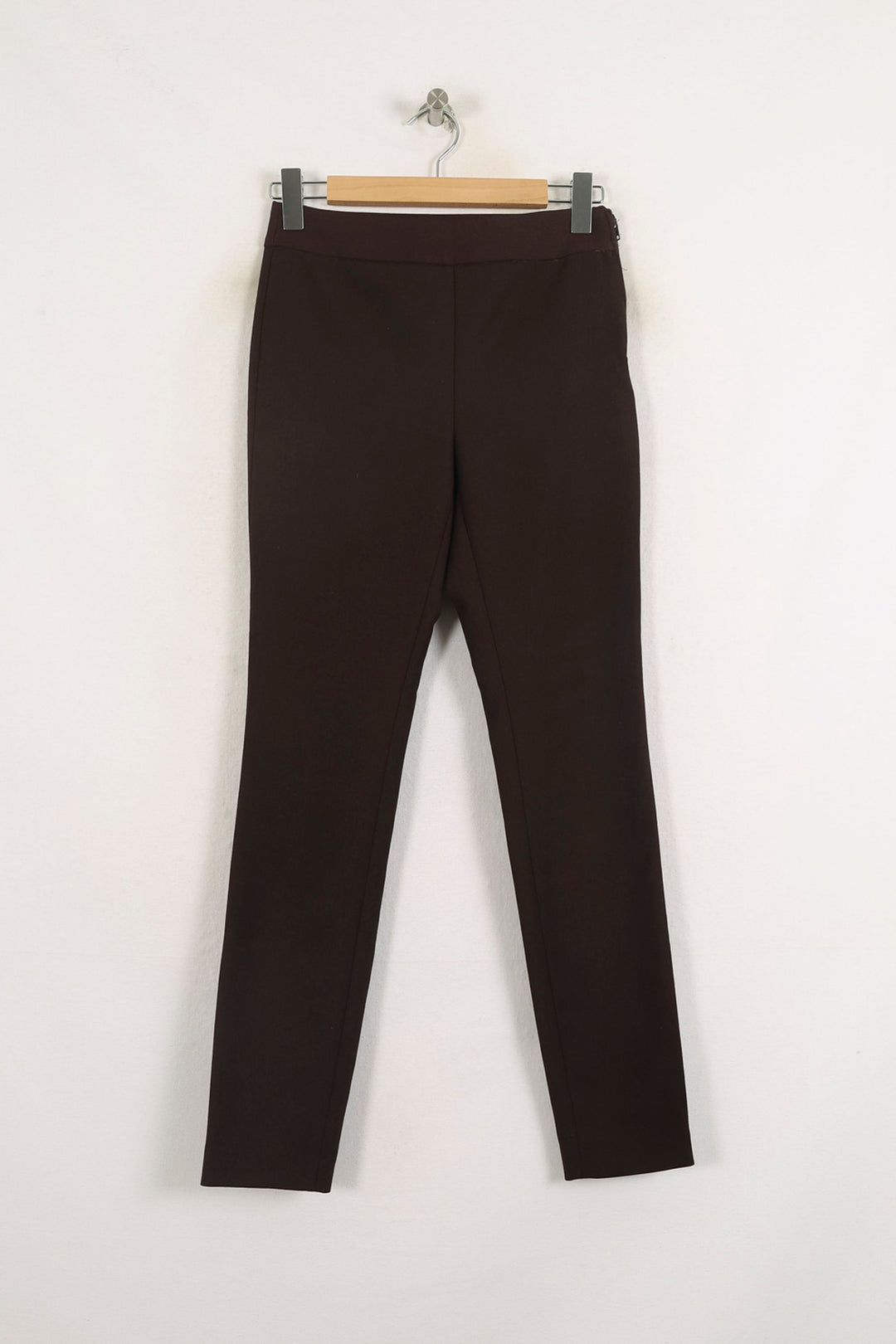 Pantalon Cigarette Bordeaux - Taille S/36 de la marque Caroll | PARAD75541 - Vendu par Paradigme - Image 2