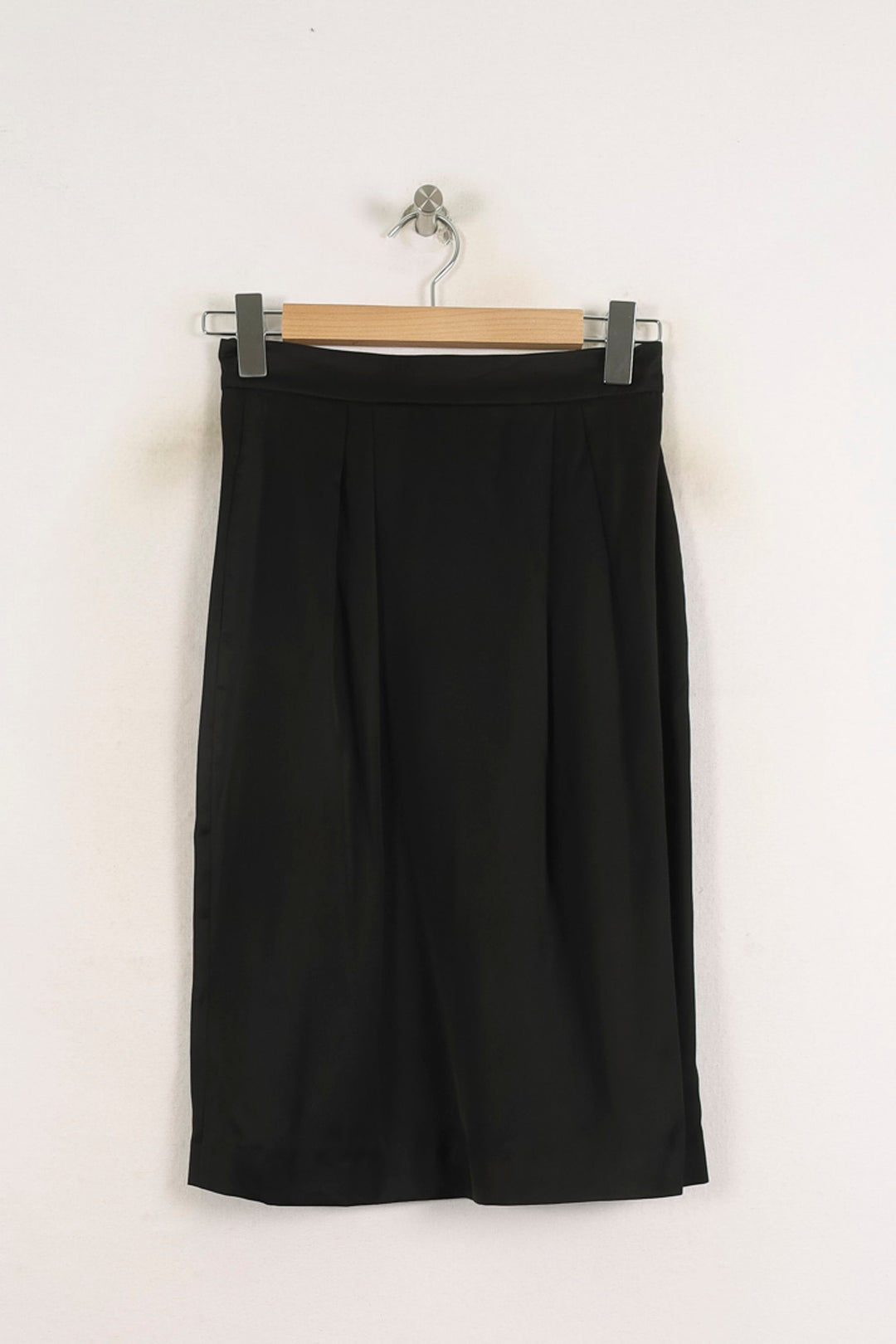 Jupe Midi Noire - Taille S/36 de la marque Ines de la Fressange Paris | PARAD75543 - Vendu par Paradigme - Image 2