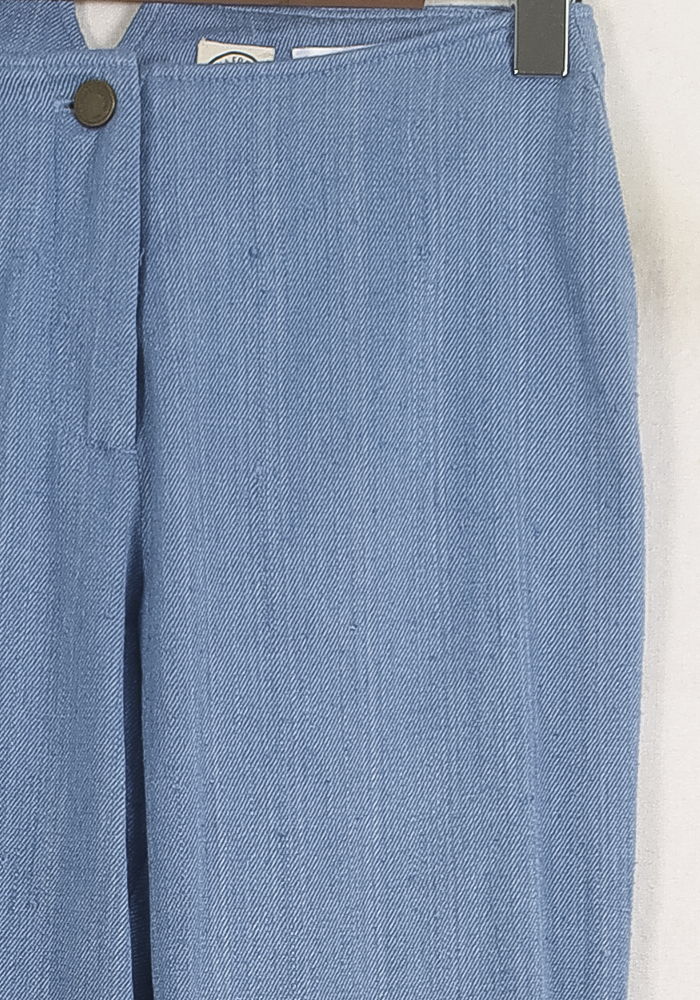 Pantalon Droit Bleu - Taille S/36 de la marque Ines de la Fressange Paris | PARAD75547 - Vendu par Paradigme - Image 3