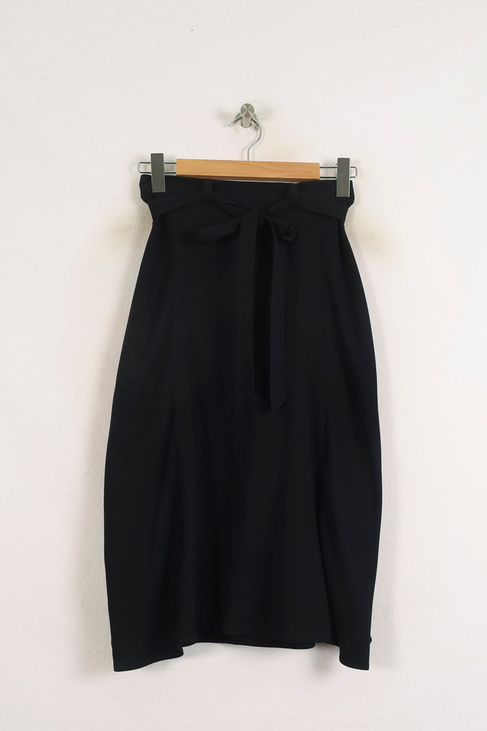 Jupe Midi Noire - Taille S/36 de la marque Ines de la Fressange Paris | PARAD75549 - Vendu par Paradigme - Image 2