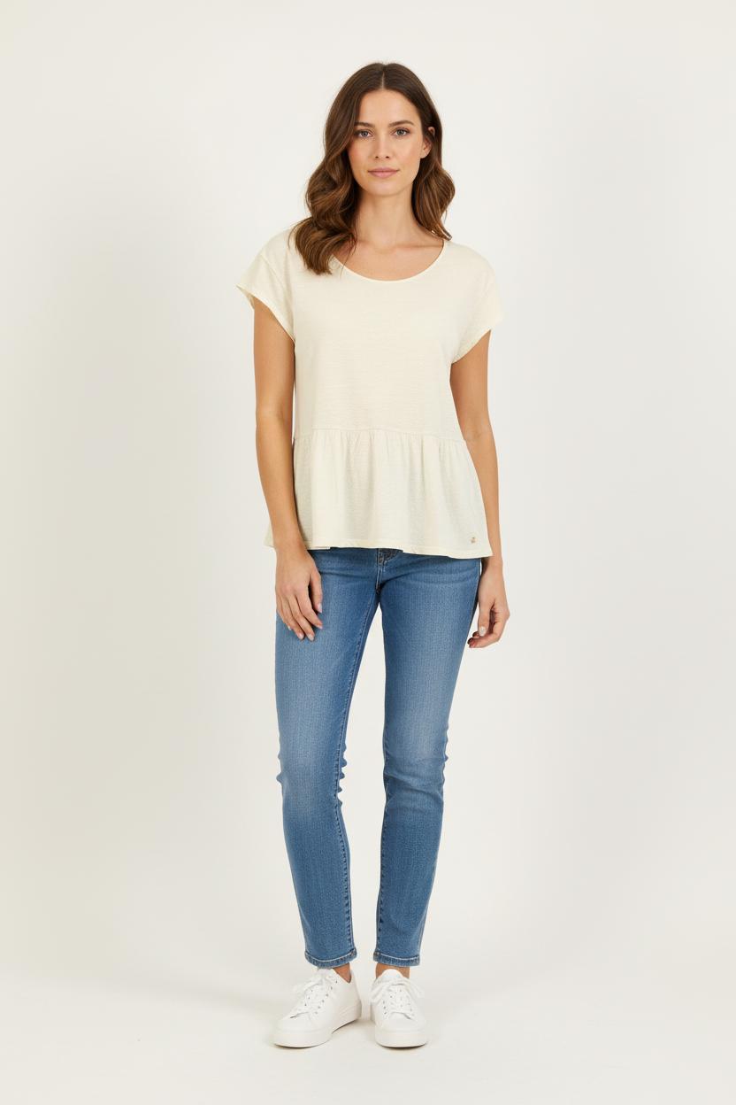 Blouse Beige - Taille S/36 de la marque Des petits hauts | PARAD75550 - Vendu par Paradigme - Image 1