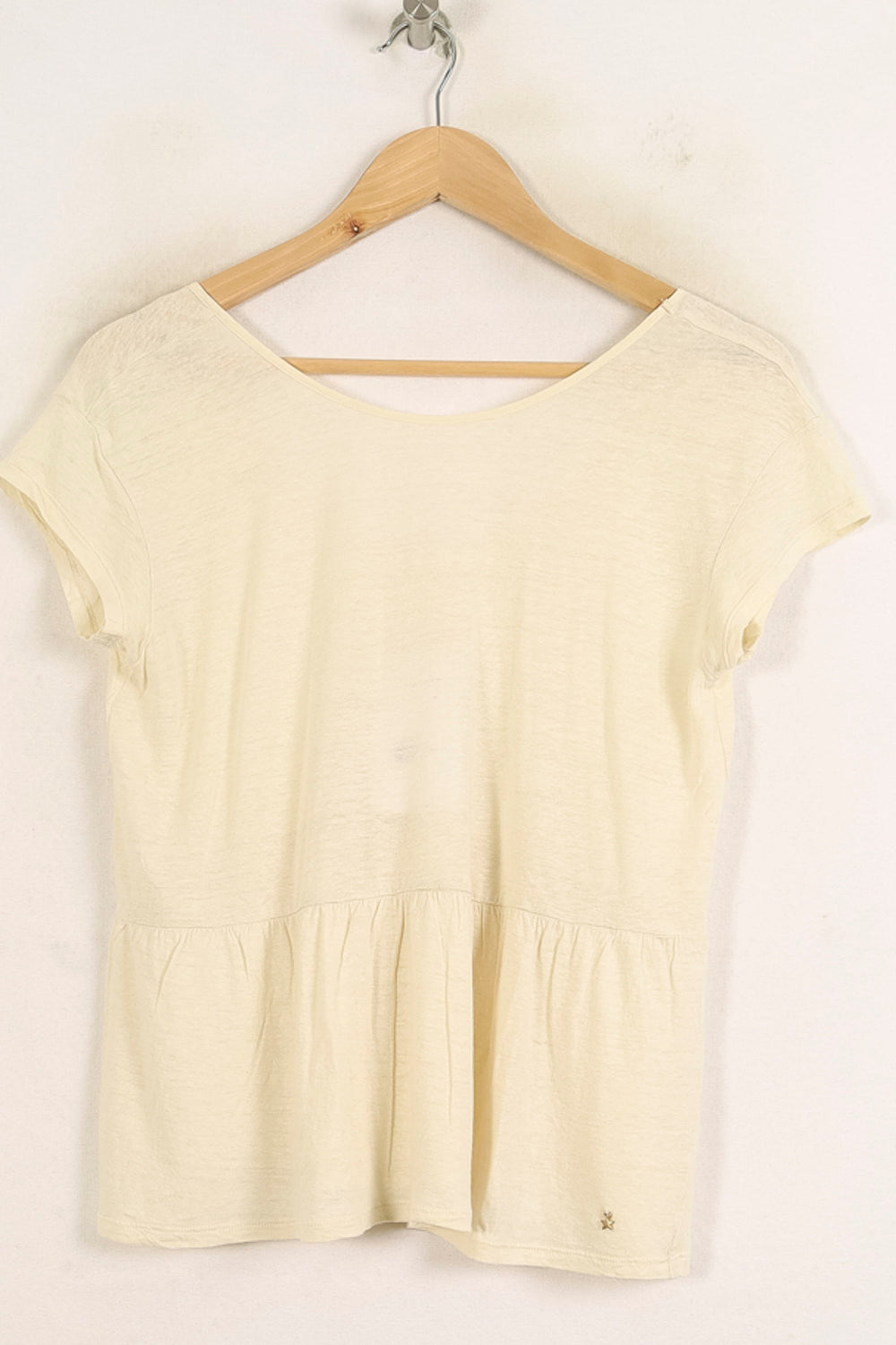 Blouse Beige - Taille S/36 de la marque Des petits hauts | PARAD75550 - Vendu par Paradigme - Image 2