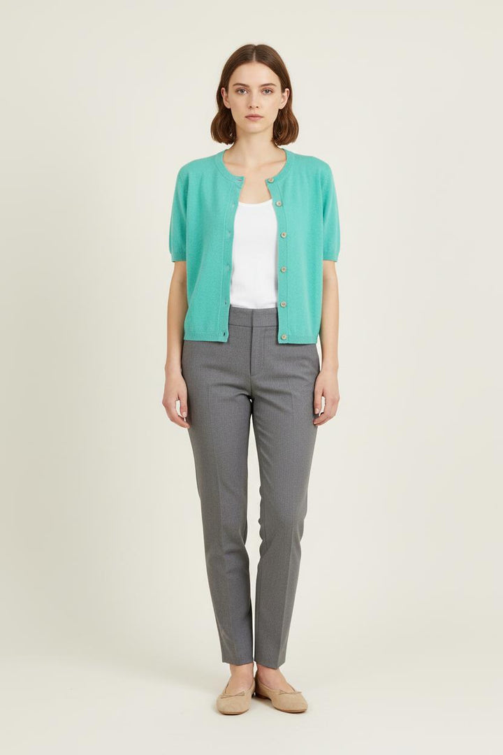 Cardigan Vert - Taille S/36 de la marque Absolut Cashmere | PARAD75559 - Vendu par Paradigme - Image 1