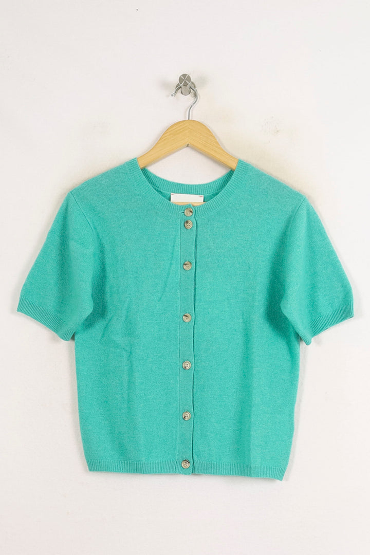 Cardigan Vert - Taille S/36 de la marque Absolut Cashmere | PARAD75559 - Vendu par Paradigme - Image 2
