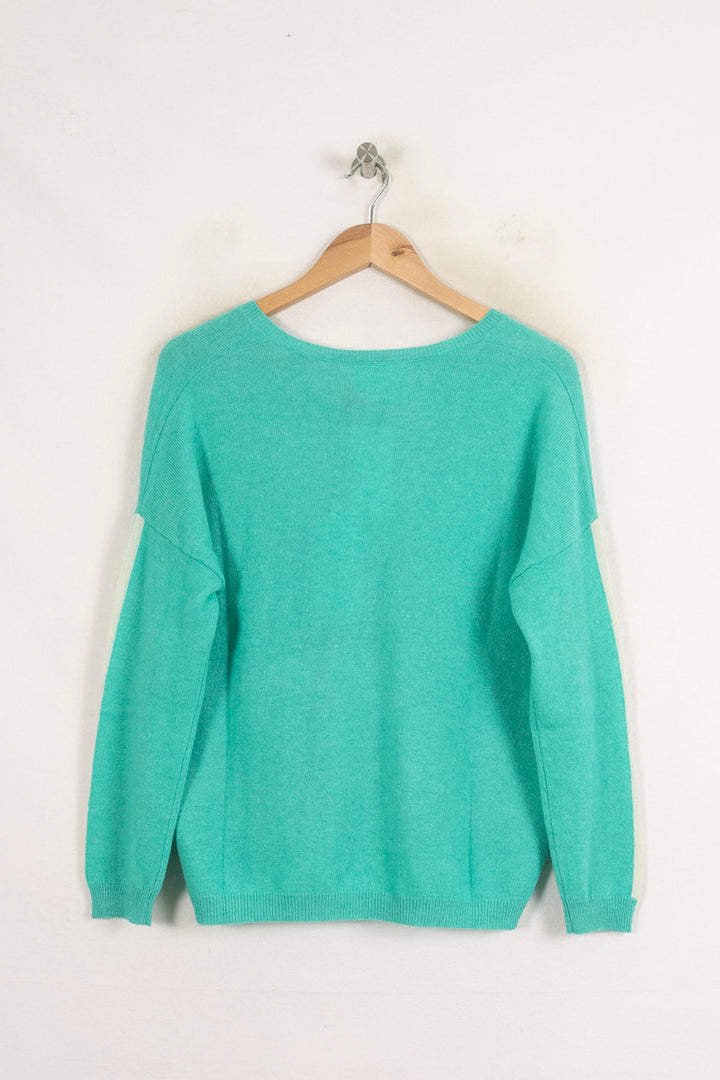 Pull Vert - Taille S/36 de la marque Absolut Cashmere | PARAD75560 - Vendu par Paradigme - Image 4