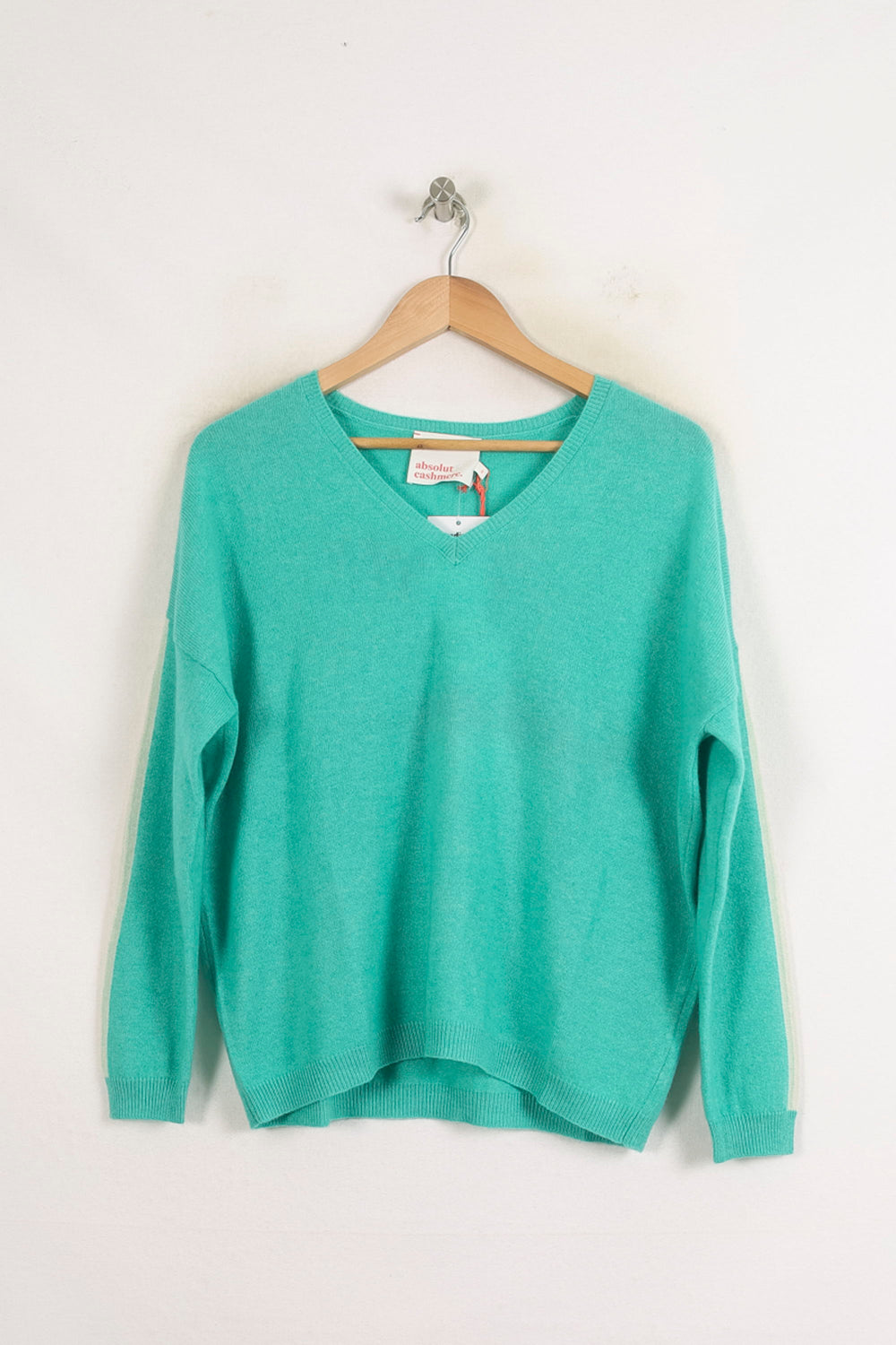 Pull Vert - Taille S/36 de la marque Absolut Cashmere | PARAD75560 - Vendu par Paradigme - Image 2