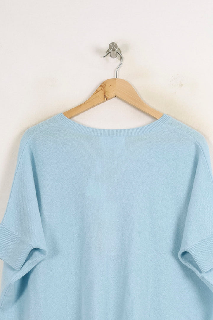 Pull Bleu - Taille S/36 de la marque Absolut Cashmere | PARAD75563 - Vendu par Paradigme - Image 4