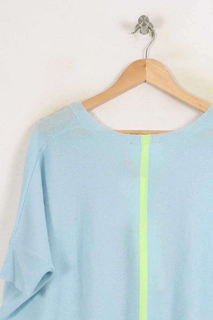 Pull Bleu - Taille S/36 de la marque Absolut Cashmere | PARAD75565 - Vendu par Paradigme - Image 4