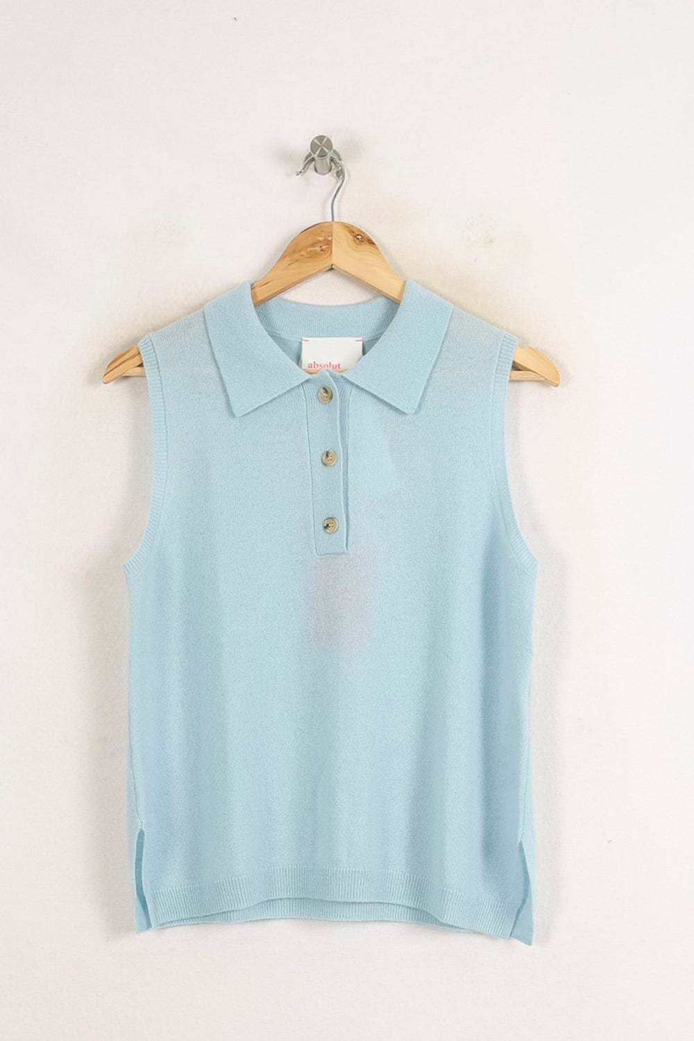 Débardeur Bleu - Taille S/36 de la marque Absolut Cashmere | PARAD75566 - Vendu par Paradigme - Image 2