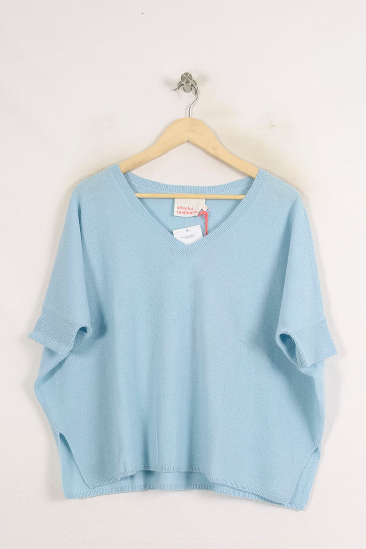 Pull Bleu clair - Taille S/36 de la marque Absolut Cashmere | PARAD75568 - Vendu par Paradigme - Image 2