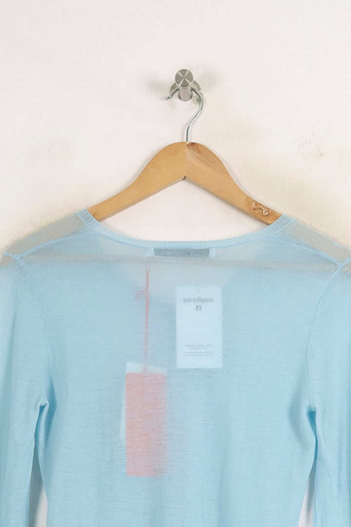 Pull Bleu - Taille S/36 de la marque Absolut Cashmere | PARAD75569 - Vendu par Paradigme - Image 4