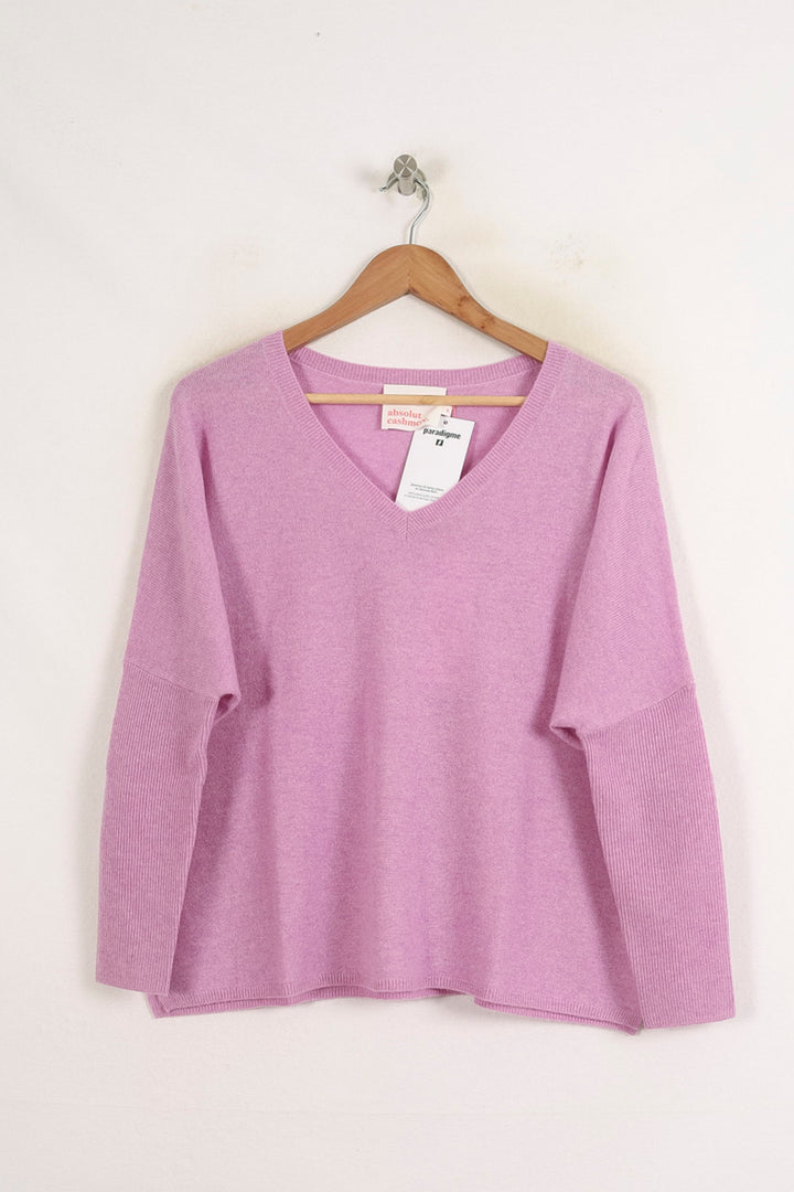 Pull Violet - Taille S/36 de la marque Absolut Cashmere | PARAD75572 - Vendu par Paradigme - Image 2