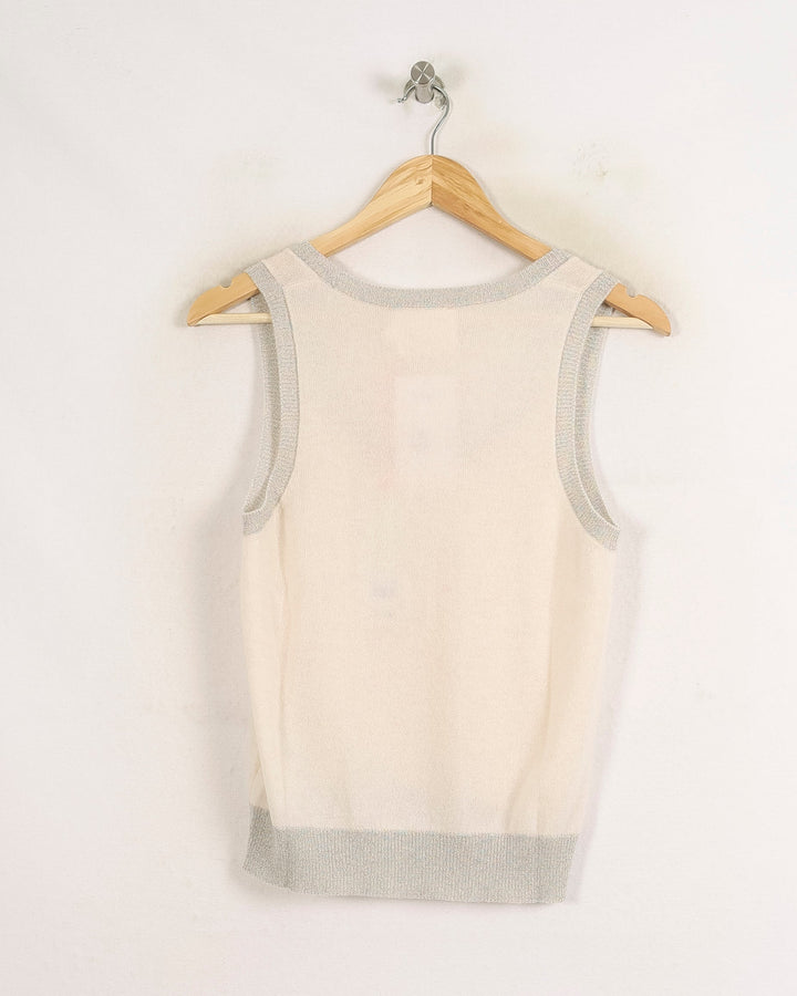 Débardeur Blanc - Taille S/36