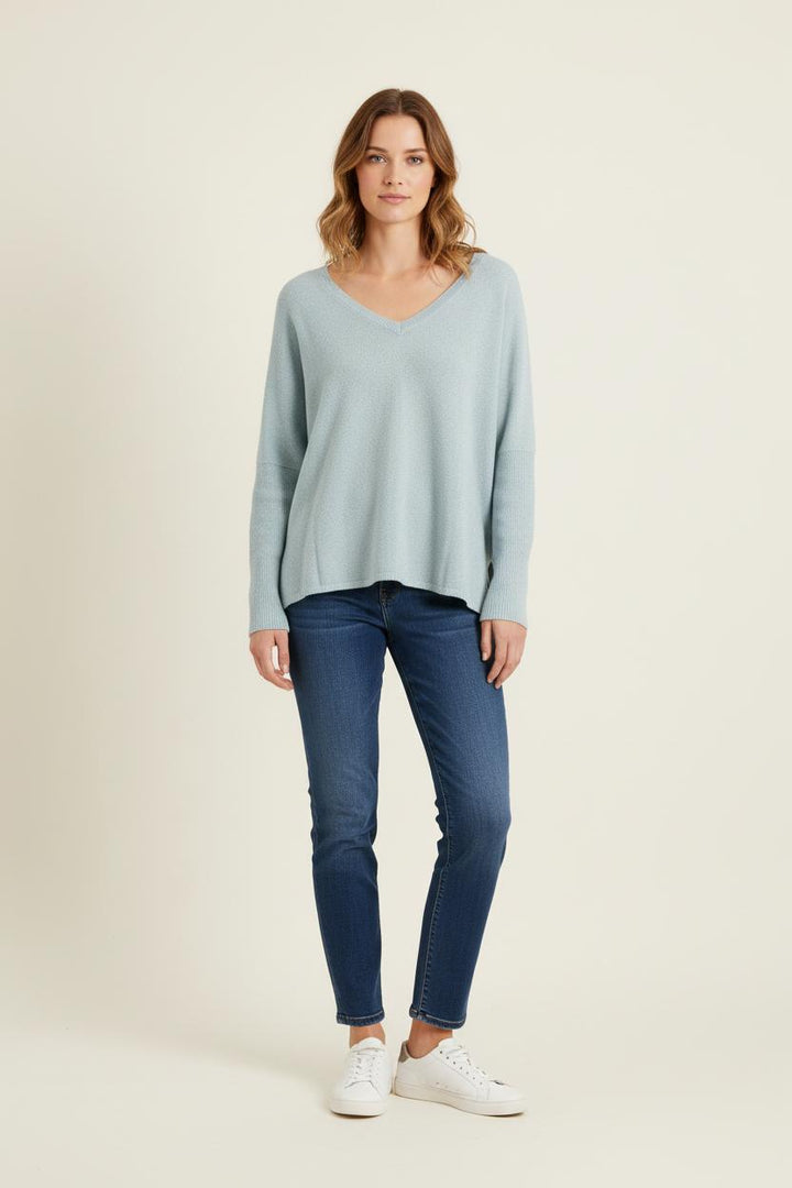 Pull Bleu - Taille S/36 de la marque Absolut Cashmere | PARAD75581 - Vendu par Paradigme - Image 1