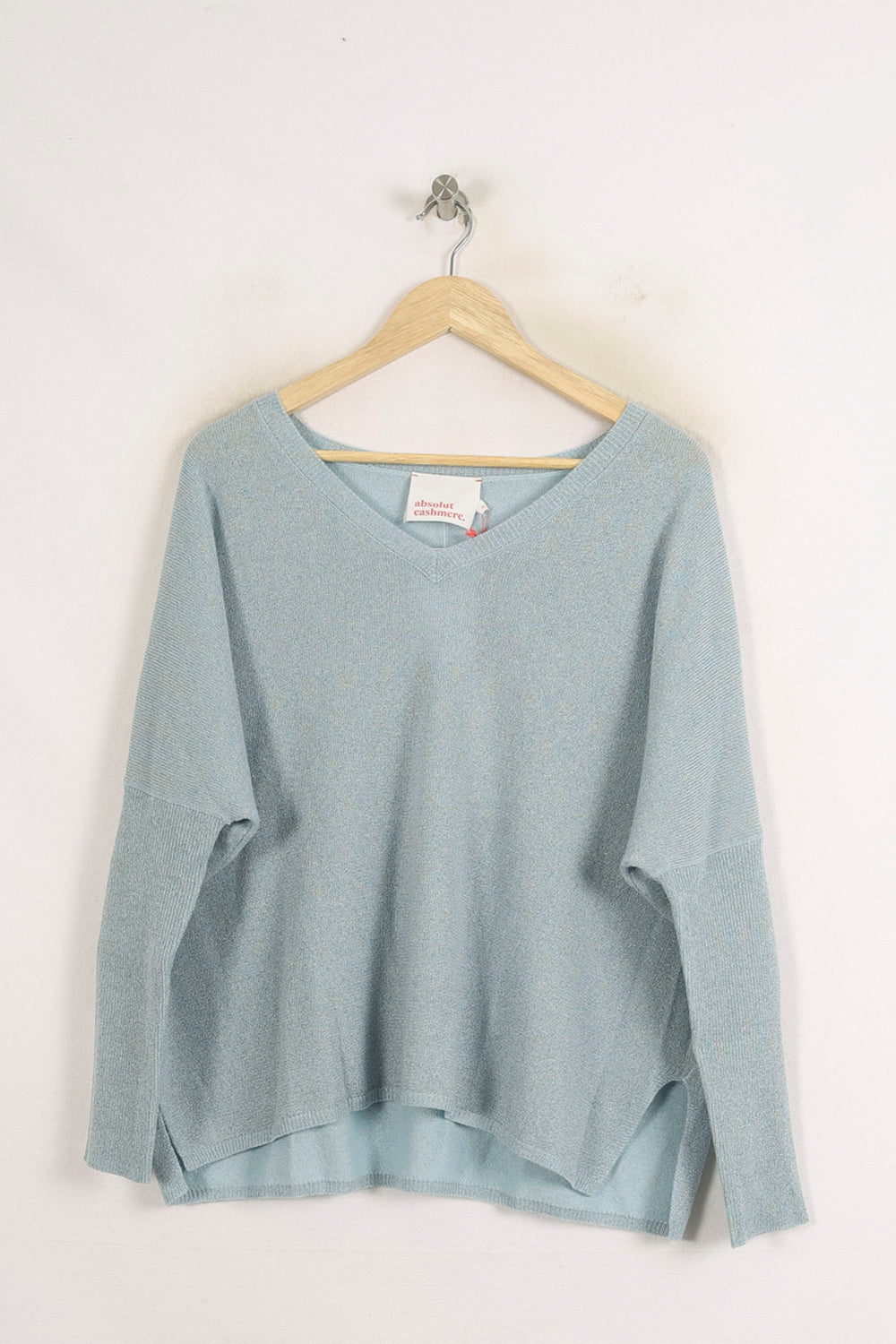Pull Bleu - Taille S/36 de la marque Absolut Cashmere | PARAD75581 - Vendu par Paradigme - Image 2