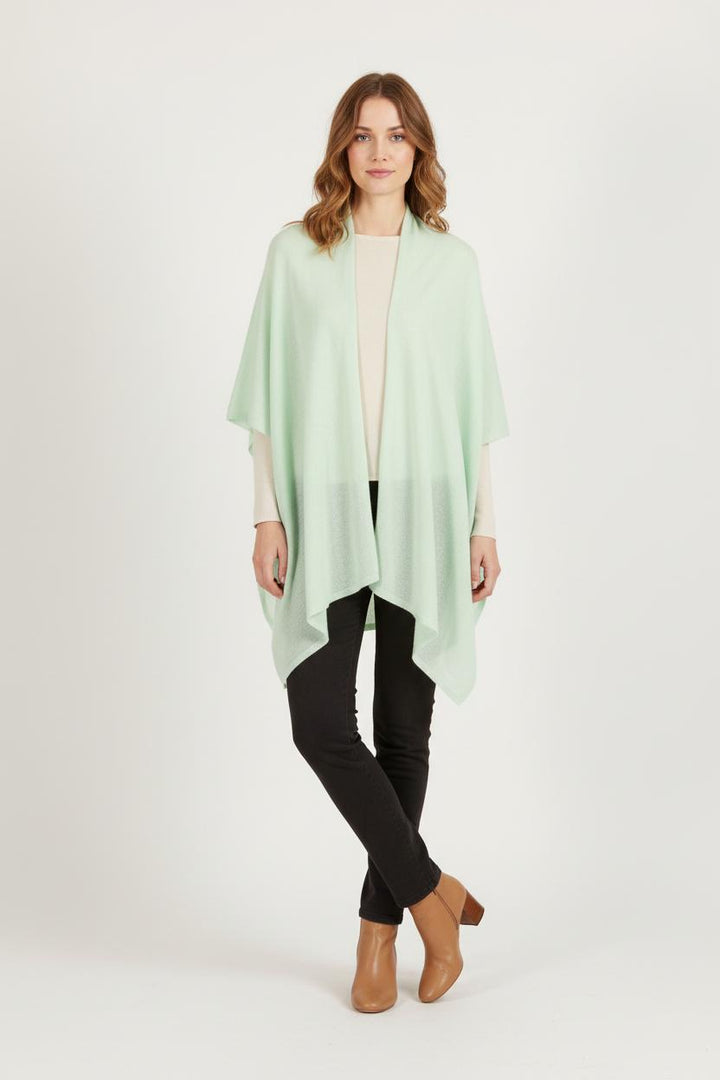 Poncho Vert - Taille T.U. de la marque Absolut Cashmere | PARAD75595 - Vendu par Paradigme - Image 1