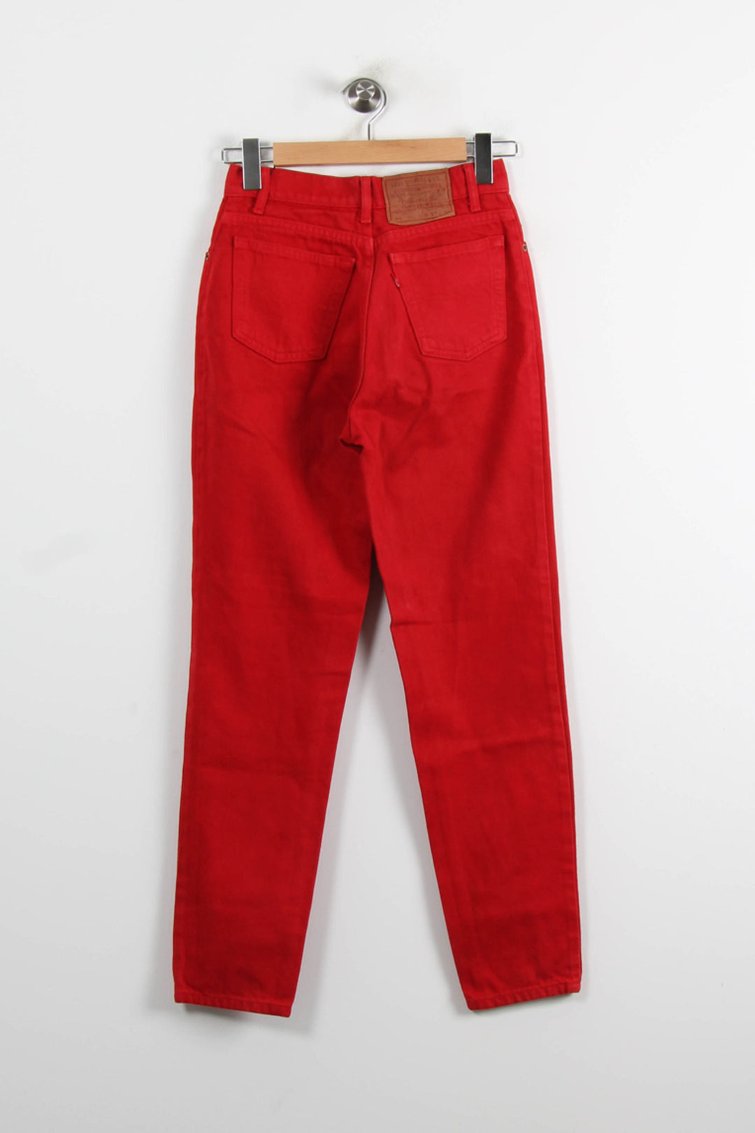 Jean Droit Rouge - Taille L/40 de la marque Levi's | PARAD75598 - Vendu par Paradigme - Image 4