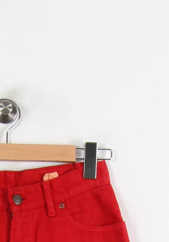 Jean Droit Rouge - Taille L/40 de la marque Levi's | PARAD75598 - Vendu par Paradigme - Image 3